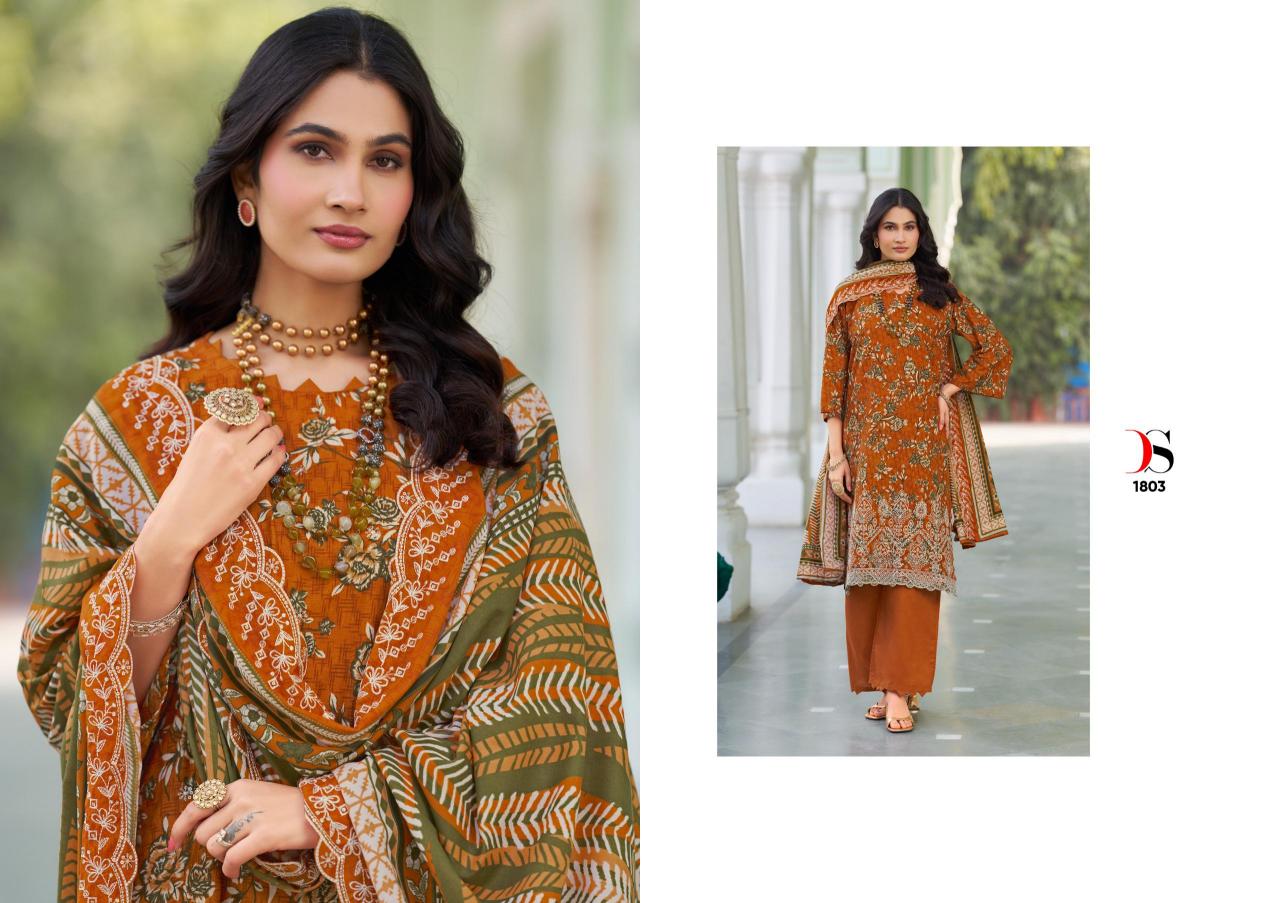 Deepsy Bin Saeed Vol 18 Catalog pakistani wholesale replica suits in delhi