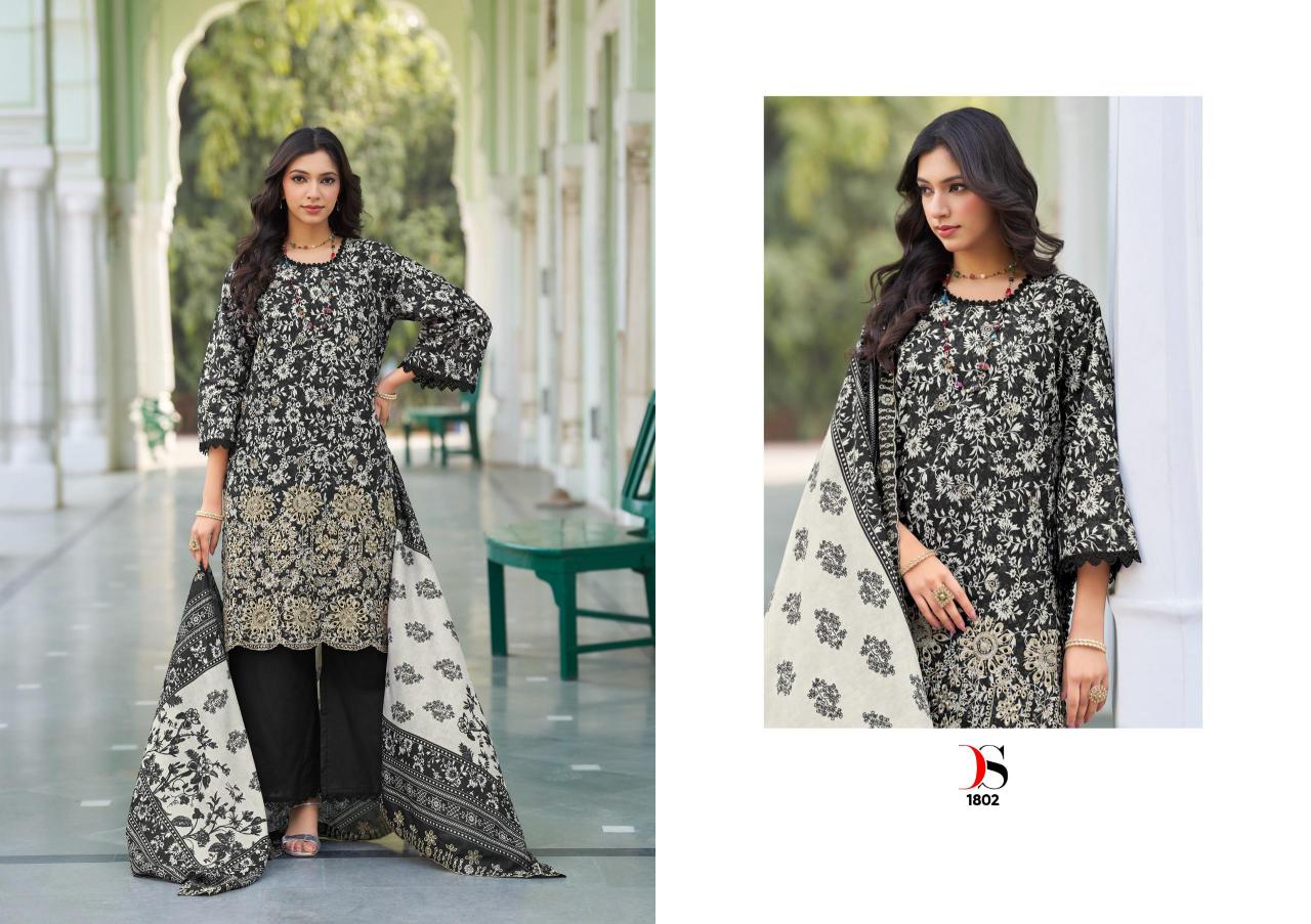 Deepsy Bin Saeed Vol 18 Catalog pakistani wholesale replica suits in delhi