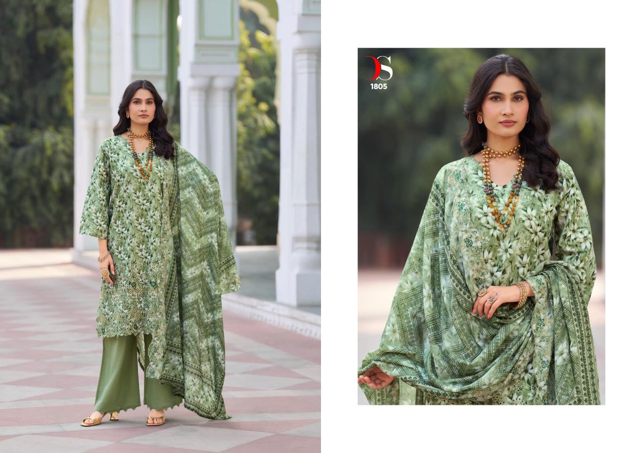 Deepsy Bin Saeed Vol 18 Catalog pakistani wholesale replica suits in delhi