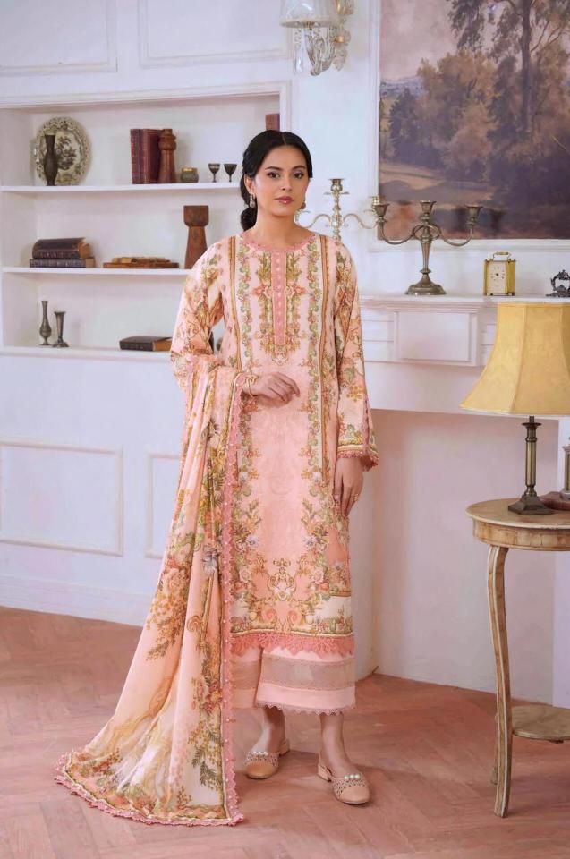 Deepsy Jade Jal Insert Catalog Cotton Dupatta pakistani suits wholesale in bangladesh