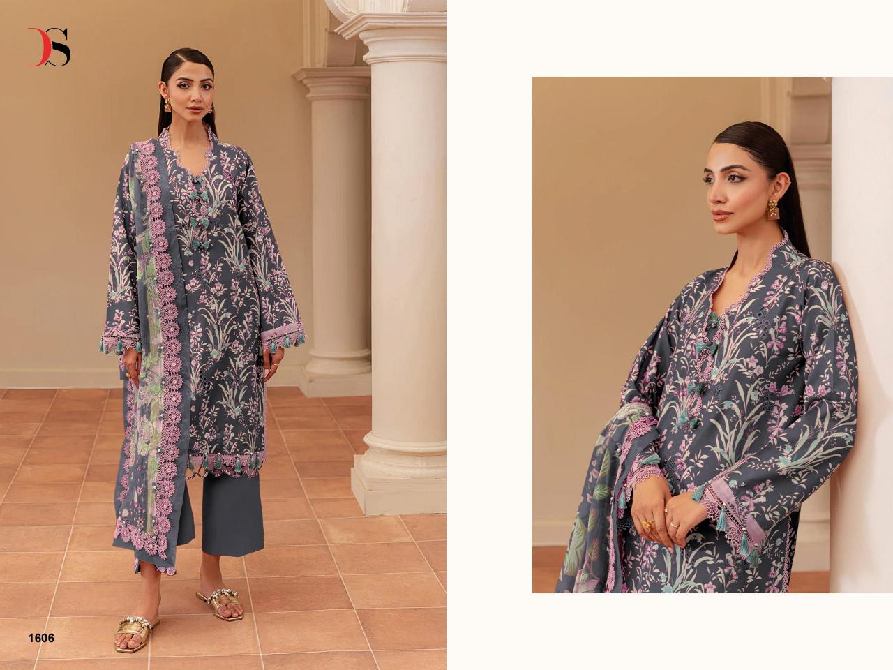 Deepsy Jade Lumea catalog Chiffon Dupatta wholesaler pakistani suits online