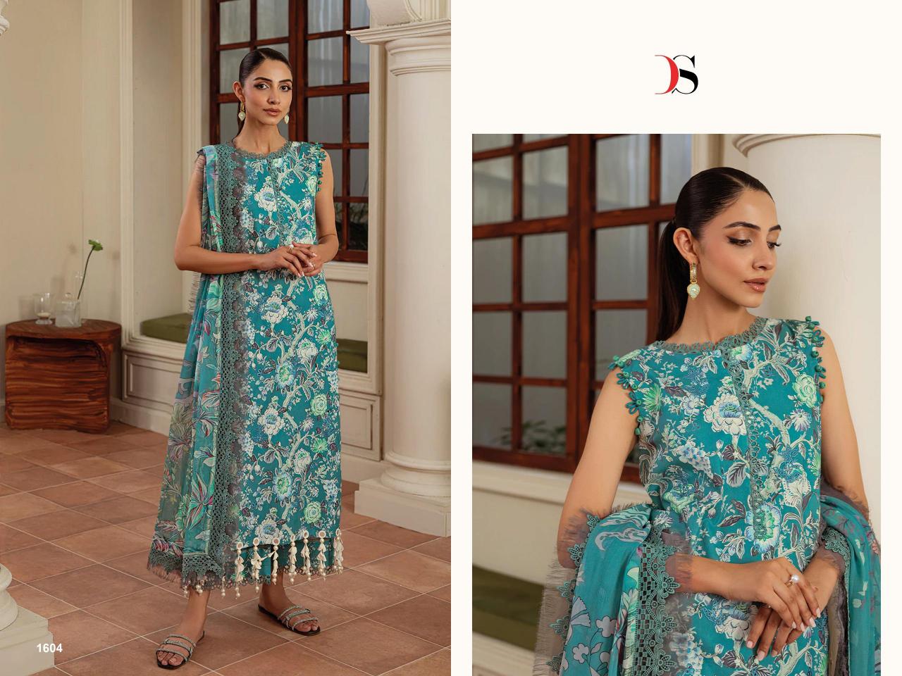 Deepsy Jade Lumea catalog Chiffon Dupatta wholesaler pakistani suits online