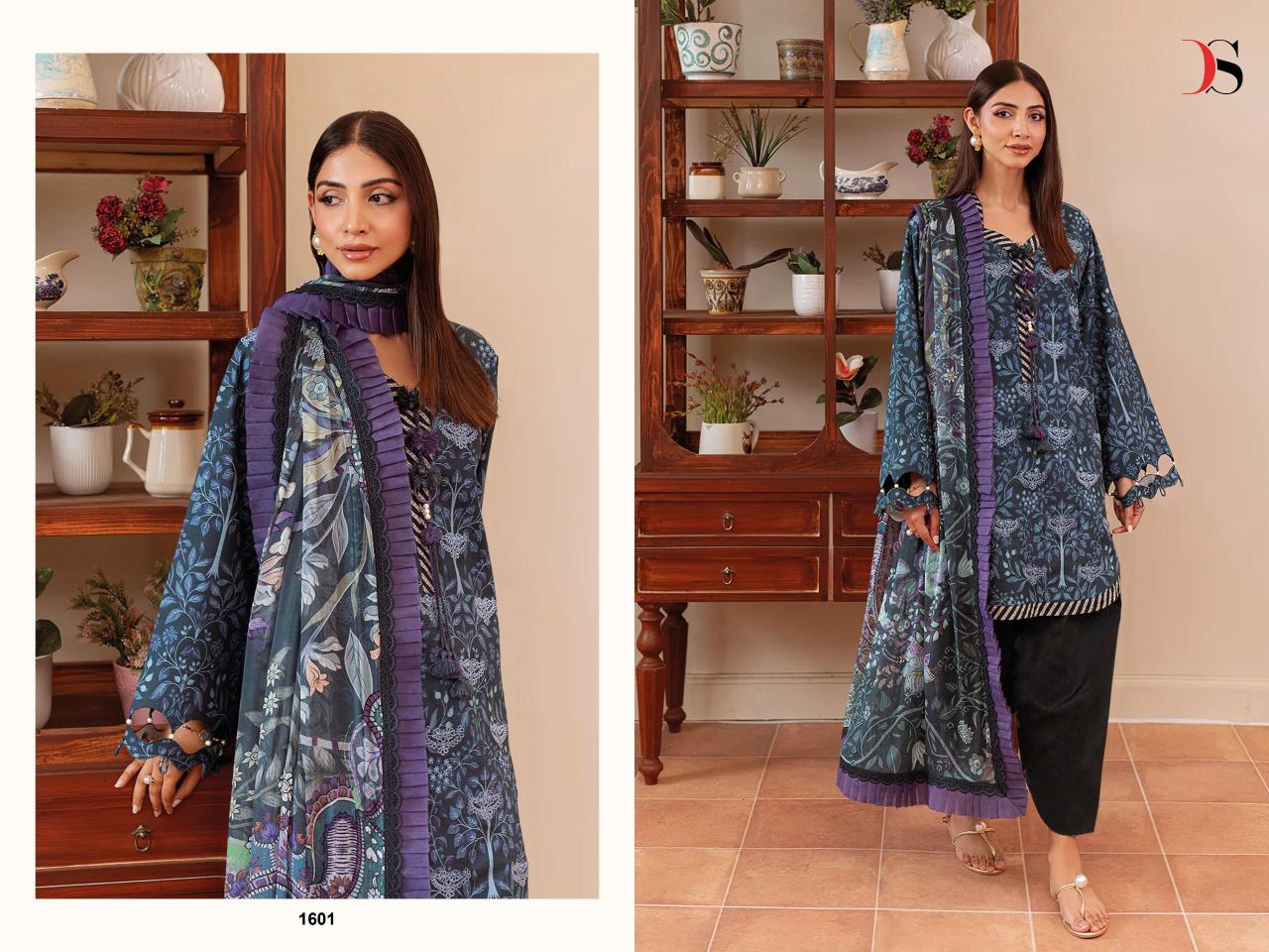 Deepsy Jade Lumea catalog Chiffon Dupatta wholesaler pakistani suits online