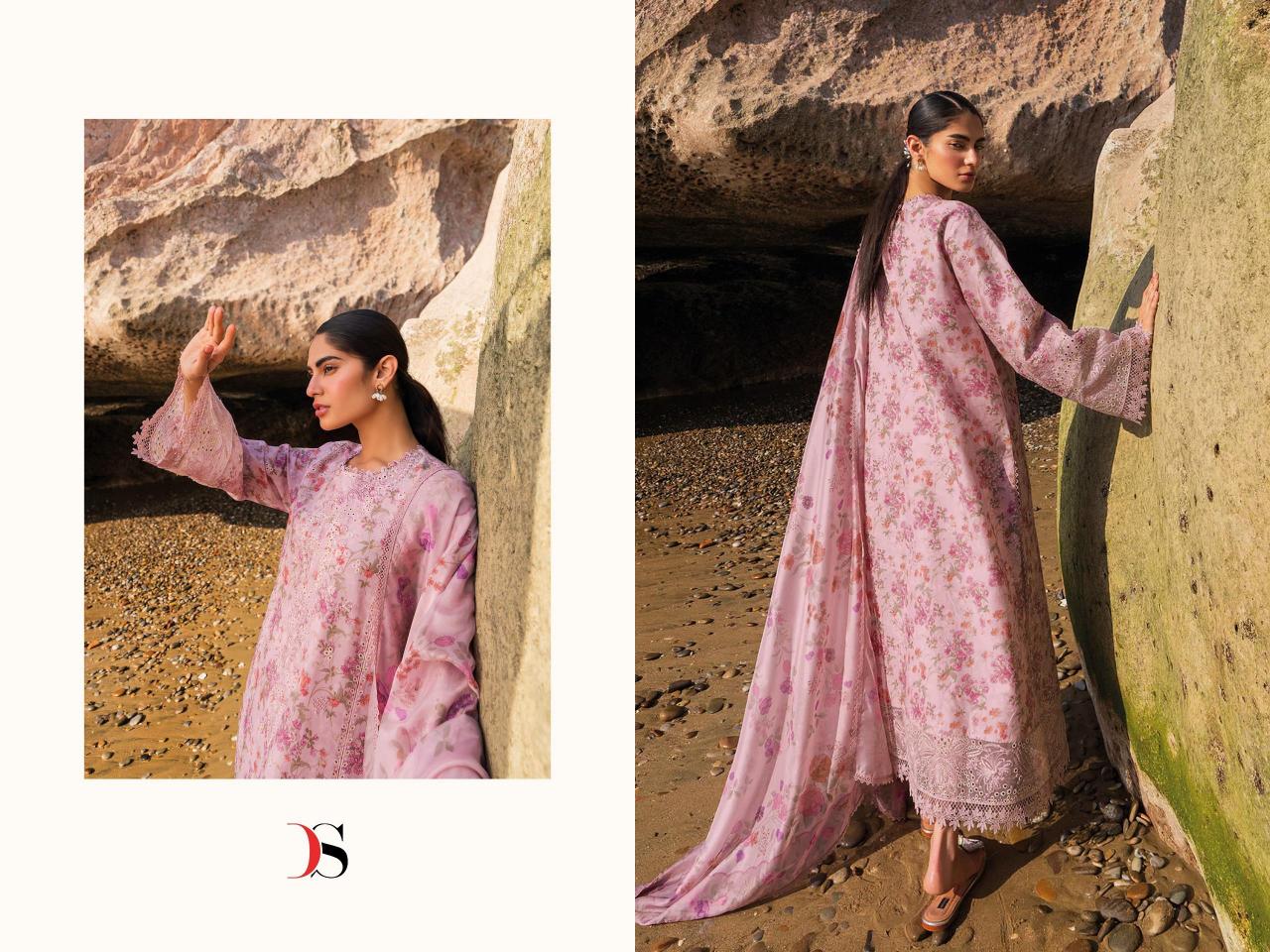Deepsy Jade Premium vol 3 catalog Chiffon Duppatta pakistani and indian suits wholesale