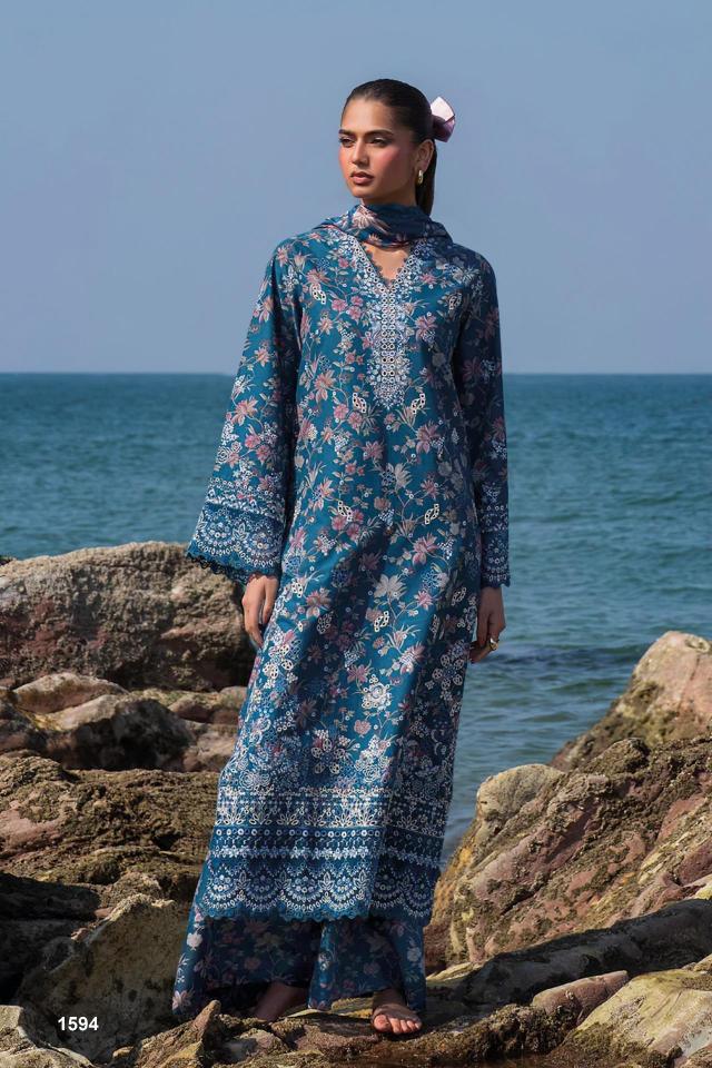 Deepsy Jade Premium vol 3 catalog Cotton Duppatta pakistani suits online boutique