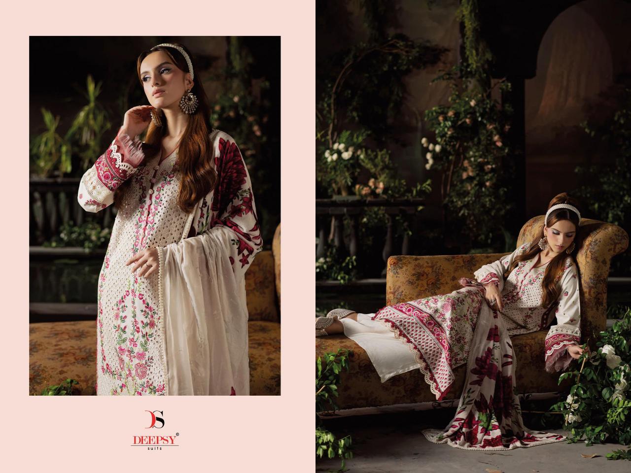 Deepsy Mahnoor vol 2 catalog Chiffon Dupatta wholesale pakistani suits india