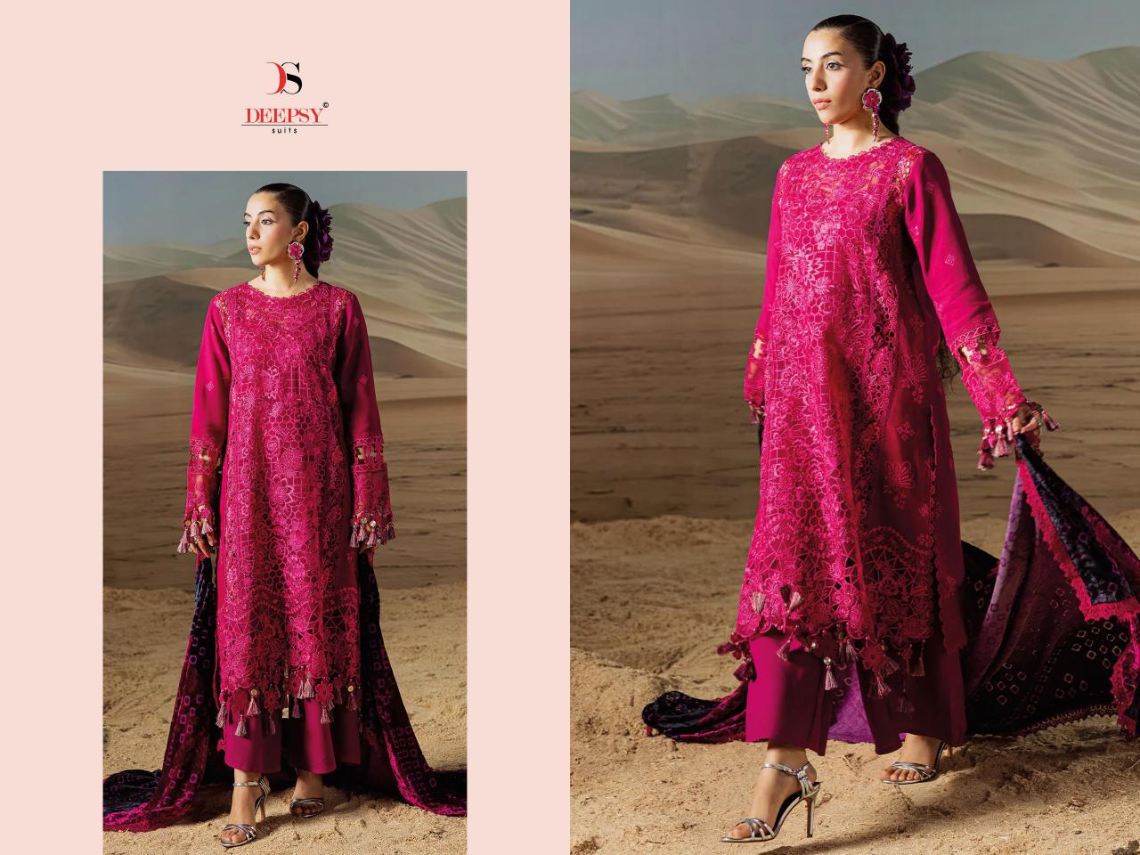 Deepsy Mahnoor vol 2 catalog Cotton Dupatta wholesale pakistani suits usa