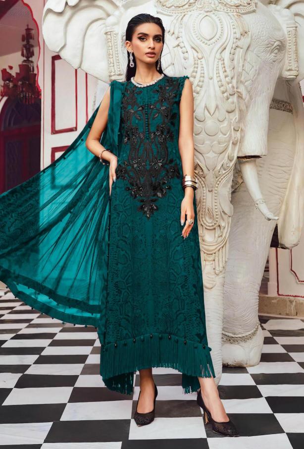 Deepsy Maria B MPrint 25 Vol 4 catalog Cotton Dupatta pakistani ladies suits