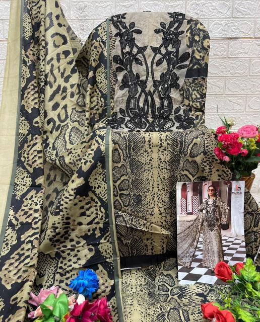 Deepsy Maria B MPrint 25 Vol 4 catalog Cotton Dupatta pakistani ladies suits