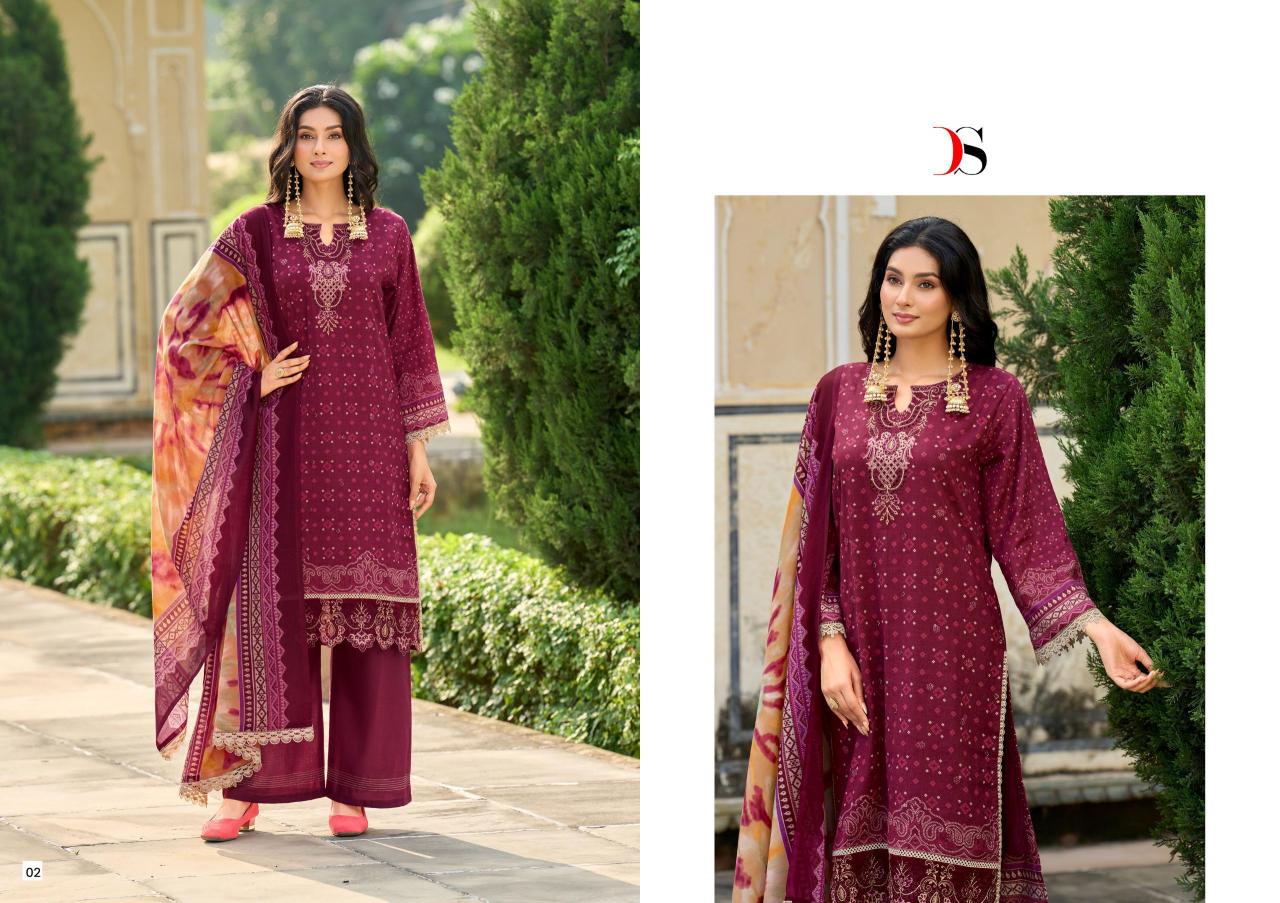Deepsy Tawakkal Premium Collection 25 Vol 2 catalog chiffon Dupatta akbar aslam pakistani suit wholesalers
