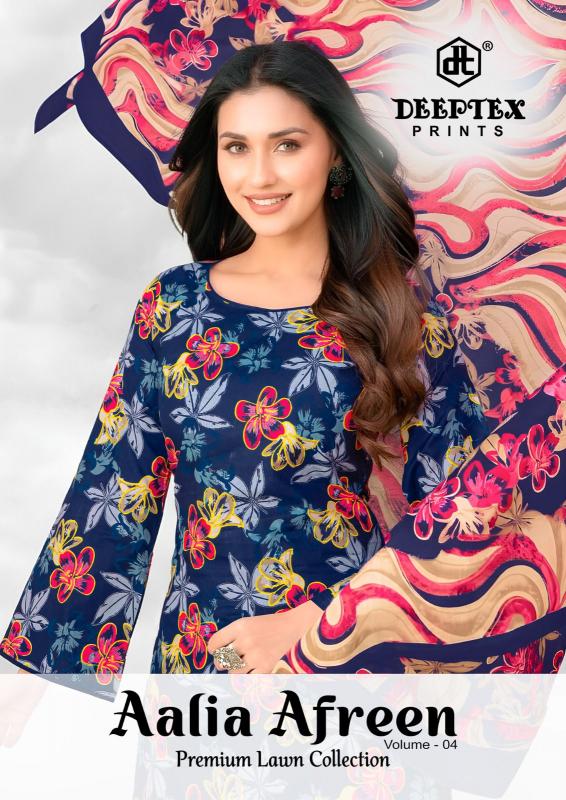 Deeptex Aalia Afreen Vol-04 – Readymade Kurti Pant With Dupatta