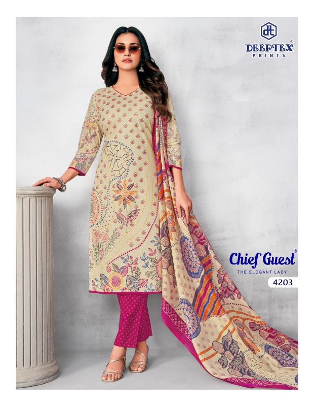 Deeptex Chief Guest Vol-42 – Dress Material