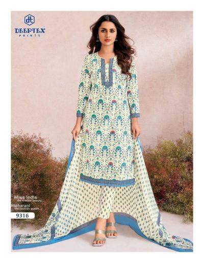 Deeptex Miss India Vol 93 catalog Cotton Printed Dress Material