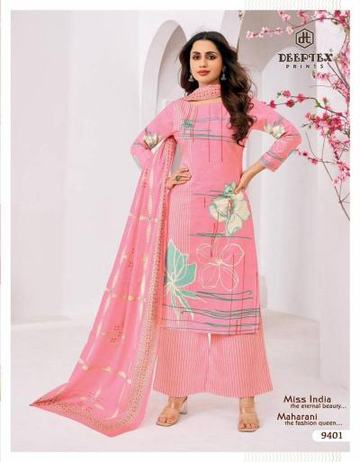 Deeptex Miss India Vol 94 catalog Cotton Dress Material