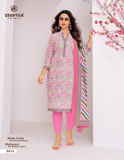Deeptex Miss India Vol 94 catalog Cotton Dress Material
