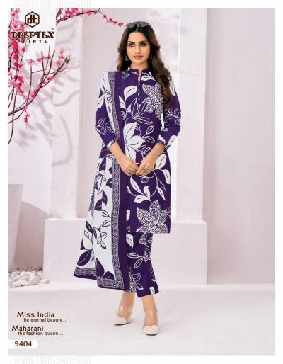 Deeptex Miss India Vol 94 catalog Cotton Dress Material