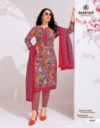 Deeptex Miss India Vol 94 catalog Cotton Dress Material