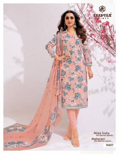 Deeptex Miss India Vol 94 catalog Cotton Dress Material