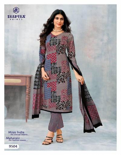 Deeptex Miss India Vol 95 catalog Cotton Printed Dress Material