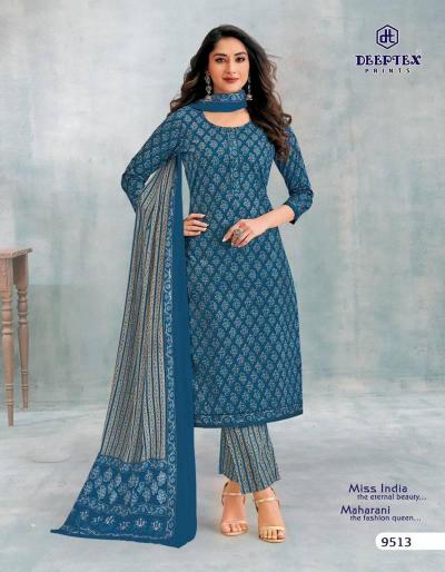 Deeptex Miss India Vol 95 catalog Cotton Printed Dress Material