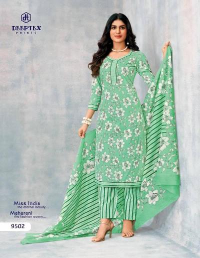 Deeptex Miss India Vol 95 catalog Cotton Printed Dress Material