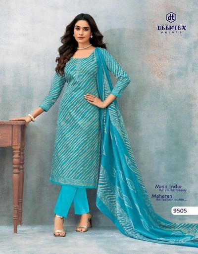 Deeptex Miss India Vol 95 catalog Cotton Printed Dress Material