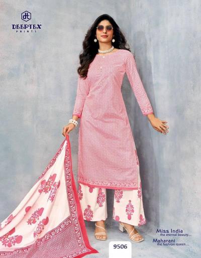 Deeptex Miss India Vol 95 catalog Cotton Printed Dress Material