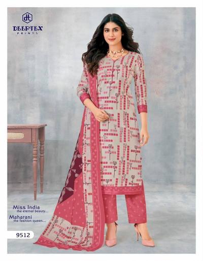 Deeptex Miss India Vol 95 catalog Cotton Printed Dress Material