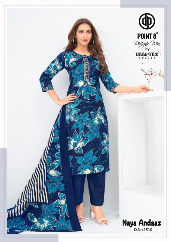 Deeptex Naya Andaaz Vol-15 – Kurti Pant With Dupatta - Wholesale Catalog
