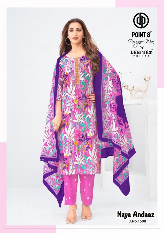 Deeptex Naya Andaaz Vol-15 – Kurti Pant With Dupatta - Wholesale Catalog