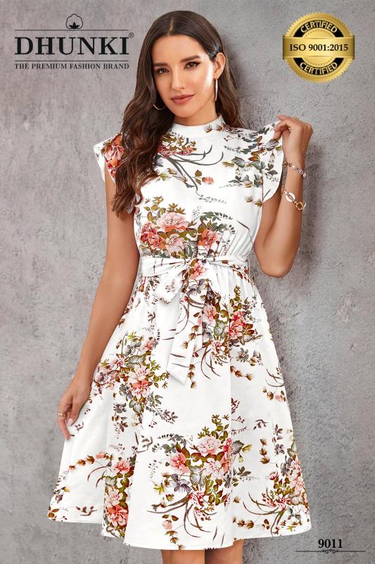 Dhunki 9011 catalog Western dress