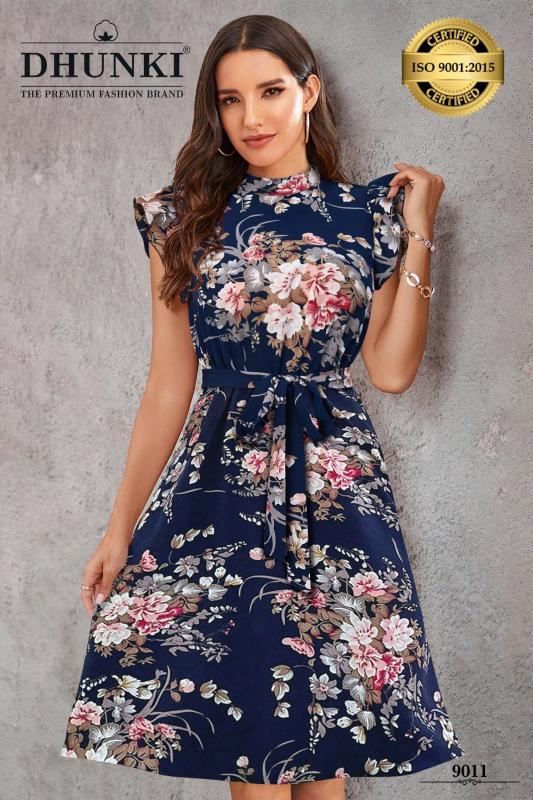 Dhunki 9011 catalog Western dress