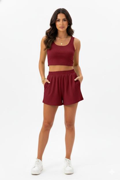 Dhunki 9051 catalog shorts cord set