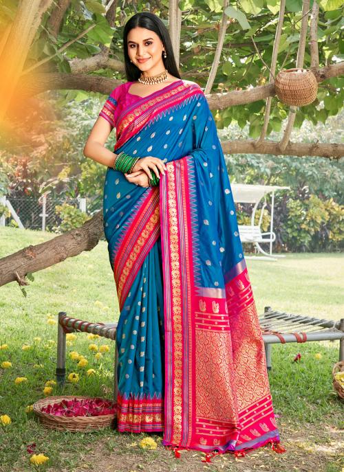 DIVA SILK by Astita fancy designer Soft Silk fabric saree wholesale with Fancy latkan