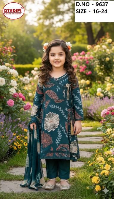 Dt Devi 9637 catalog imported kids wear wholesale
