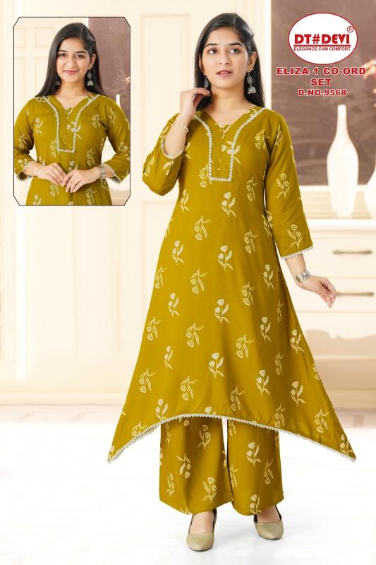 Dt Devi Eliza vol 1 9568 catalog wholesaler kids wear 