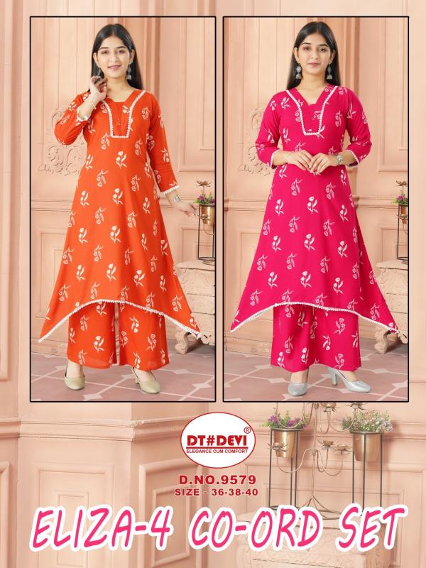 Dt Devi Eliza vol 4 9579 catalog kids wear wholesalr in mumbai