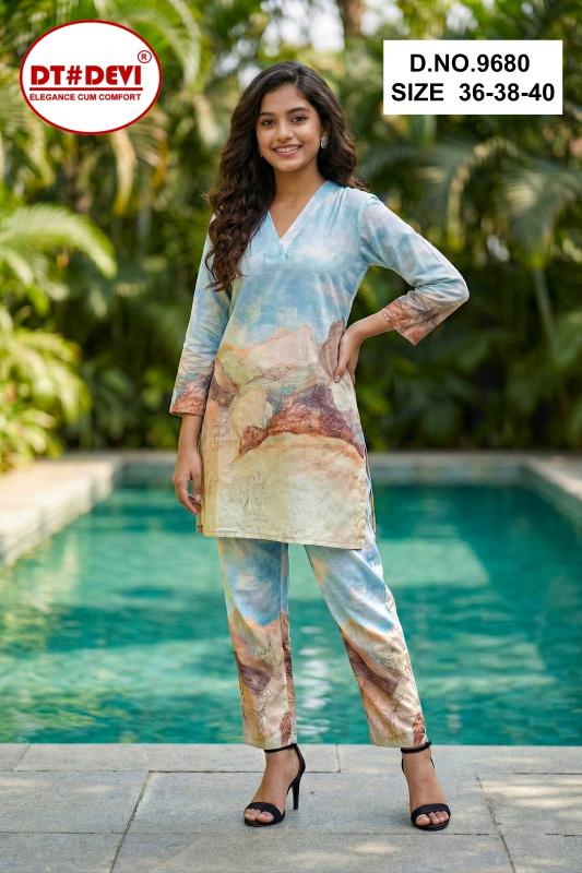 Dt Devi Gunjan vol 2 9680 0.2 catalog cheapest designer kids wear wholesaler in india