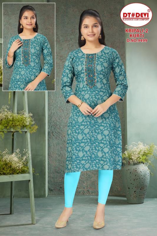 Dt Devi Kripali vol 2 9499 catalog wholesale kids wear lidhiana