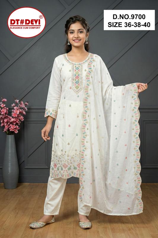Dt Devi Nilakshi 9700 catalog kids ethnic wear wholesale