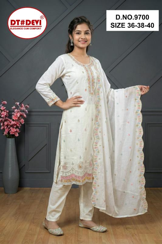 Dt Devi Nilakshi 9700 catalog kids ethnic wear wholesale