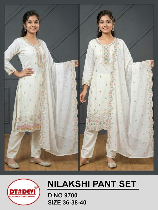 Dt Devi Nilakshi 9700 catalog kids ethnic wear wholesale