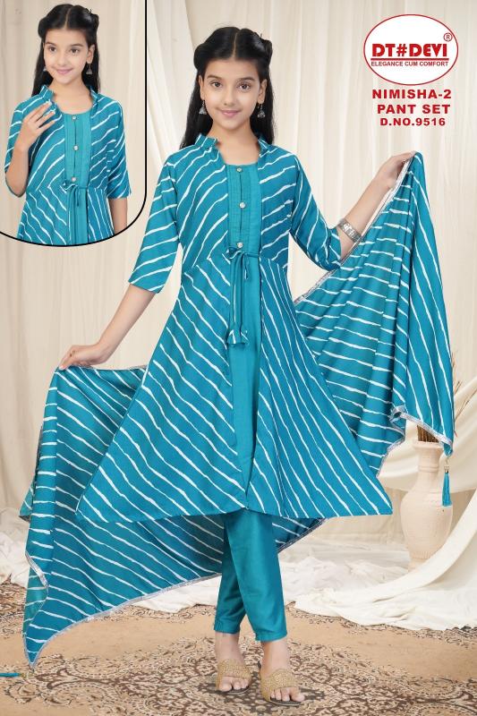Dt Devi Nimisha vol 2 9516 catalog wholesale shop for kids wear