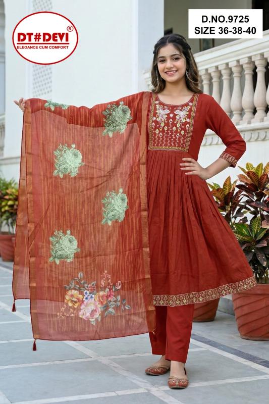 Dt Devi Rishitaa 9725 catalog kids wear wholesale india