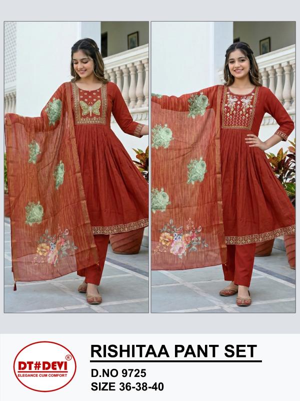 Dt Devi Rishitaa 9725 catalog kids wear wholesale india