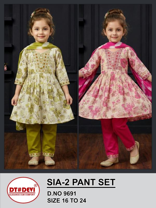 Dt Devi Sia vol 2 9691 catalog kids wear wholesale