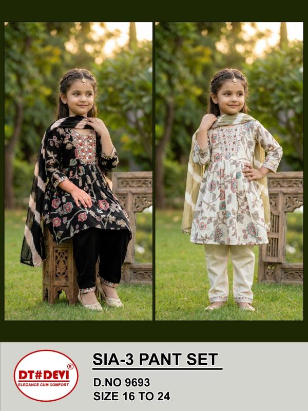 Dt Devi Sia vol 3 9693 catalog kids wear