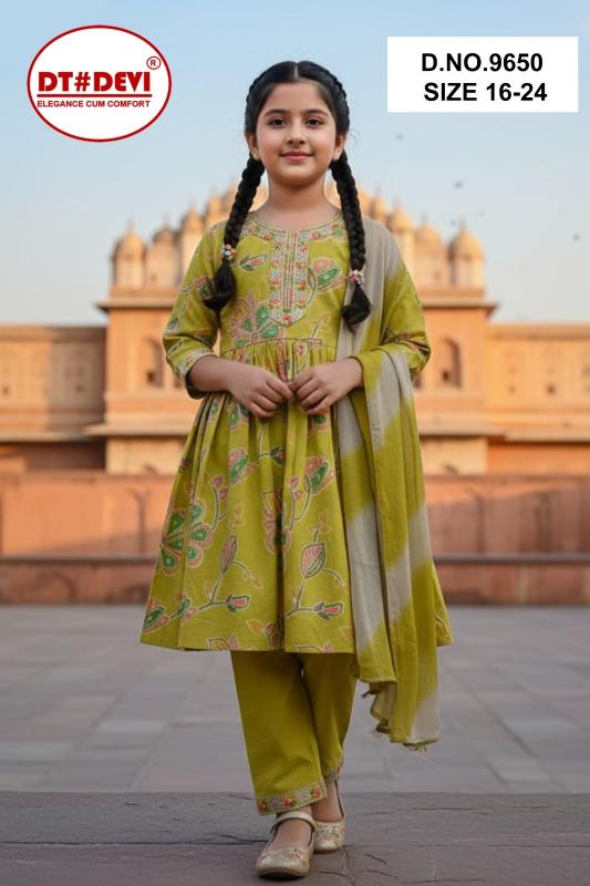 Dt Devi Vincy vol 7 9650 catalog kids wear wholesale