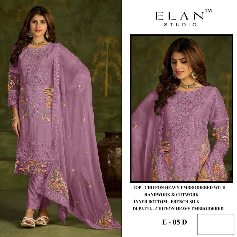Elan E 05 catalog pakistani wholesale suits franchises