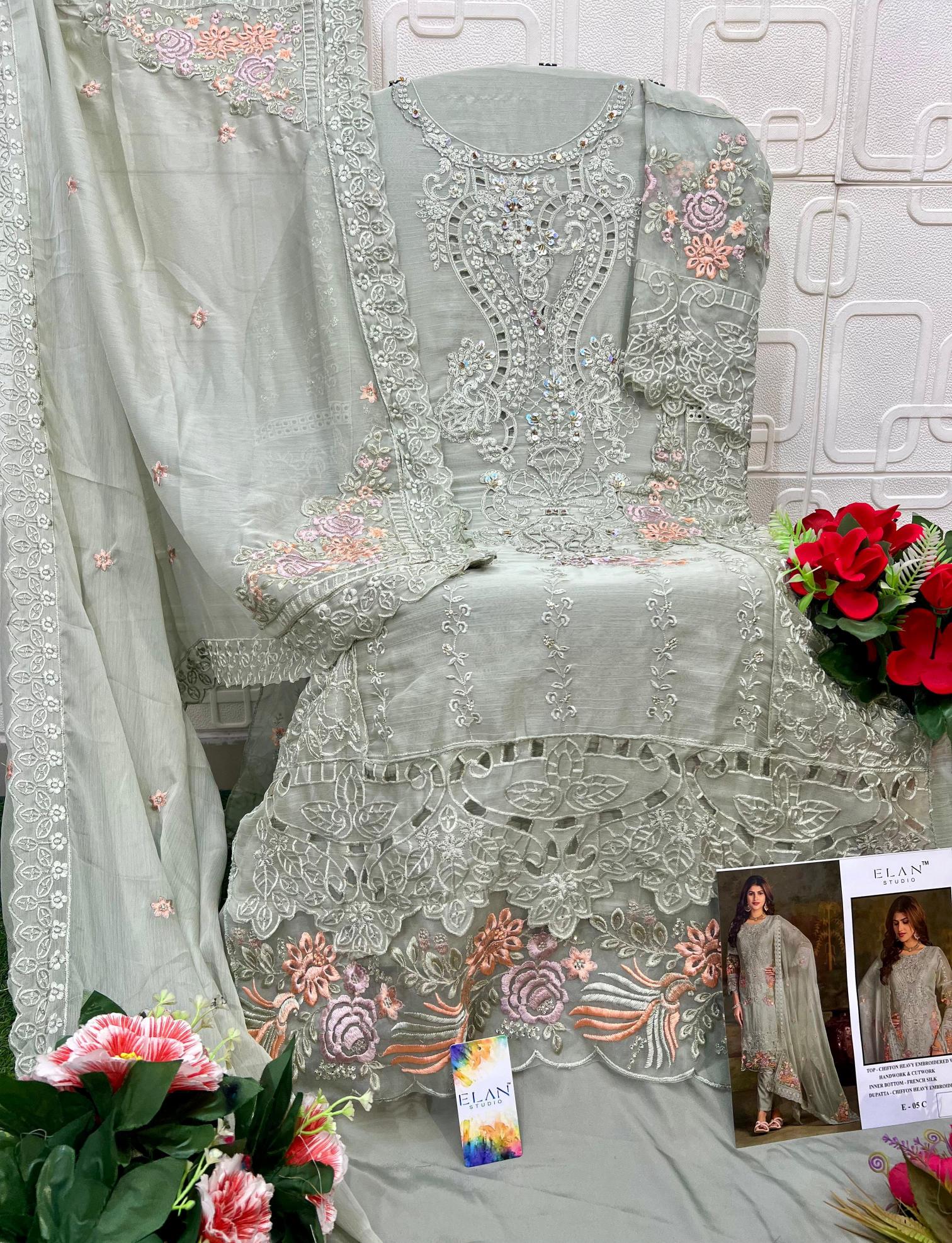 Elan E 05 catalog pakistani wholesale suits franchises